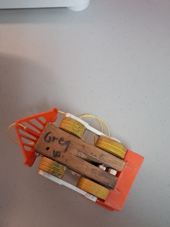 Vintage Fisher-Price Toot Toot Pull Train - Picture 3 of 3